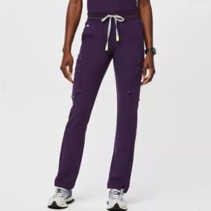 Figs XS Purple Jam scrub set XS